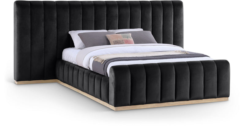 Amara - Velvet Upholstered Bed