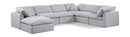Indulge - Linen 7 Piece Modular Sectional