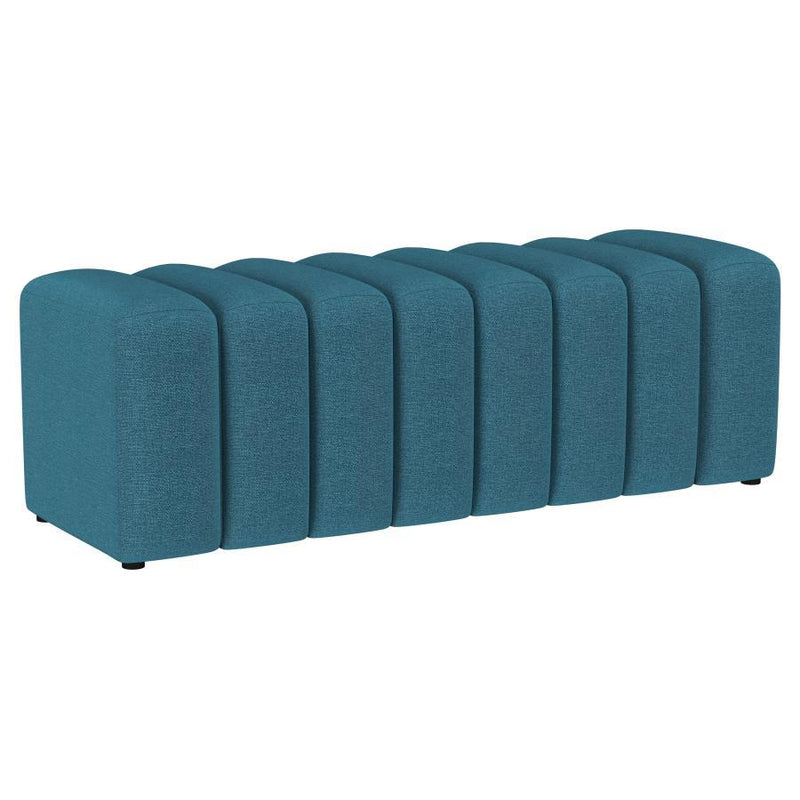 Summer - Fabric Upholstered Tufted Accent Bench