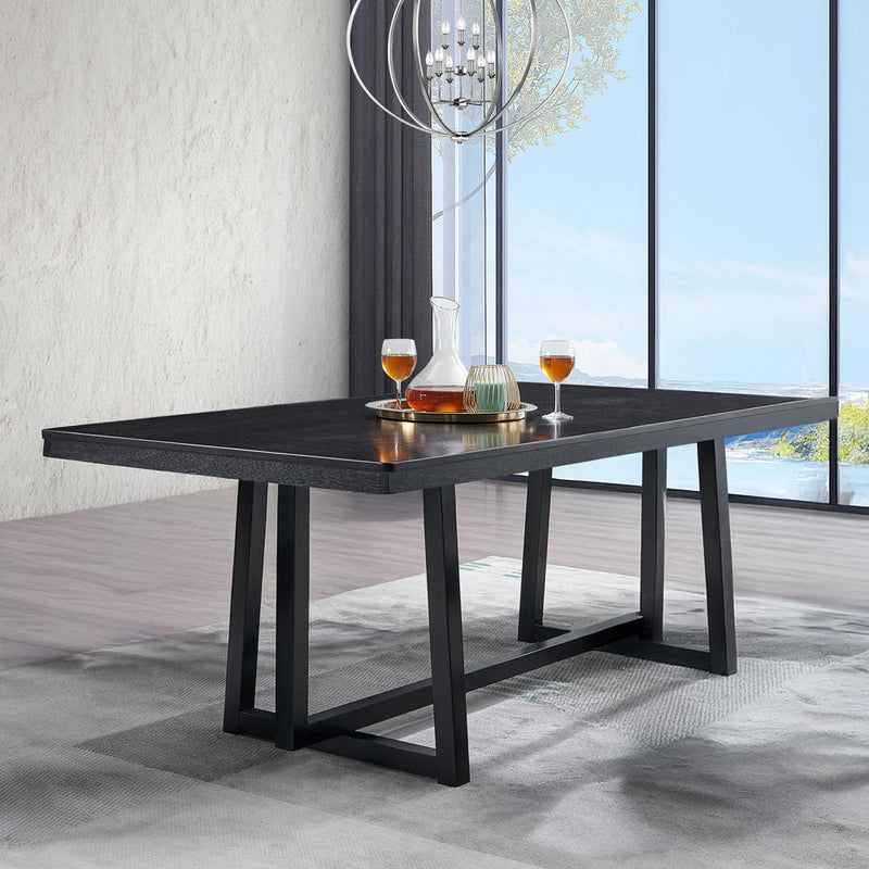 Kini - Dining Table - Black