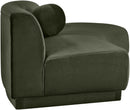 Avra - 86" Velvet Performance Fabric Upholstered Sofa