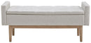 Briarson - Storage Bench - Beige / Brown