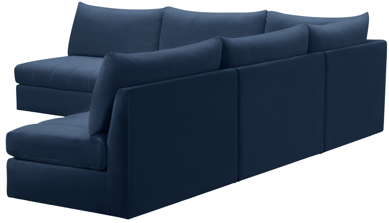 Jacob - Modular Corner Armless Sectional 5 Piece