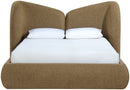 Elowen - Chenille Fabric Upholstered Bed