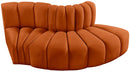 Arc - Velvet 3 Piece Modular Sofa