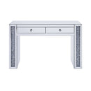 Noralie - Vanity Desk - Faux Diamonds & Mirrored