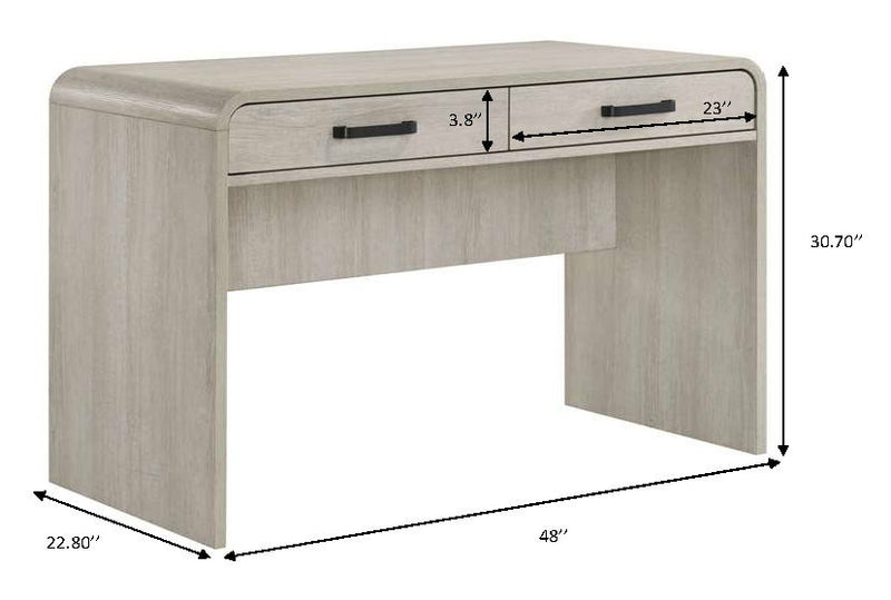 Nyomi - Writing Desk - White