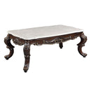 Benbek - Coffee Table - Marble & Antique Oak