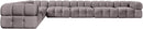 Orin - 7 Piece Modular Sectional (4 Modular Chairs, 3 Corner Chairs)