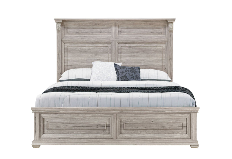 Tatum - Queen Bed Without Storage - Natural