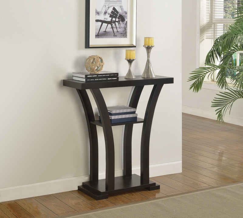 Draper - Console Table - Dark Brown