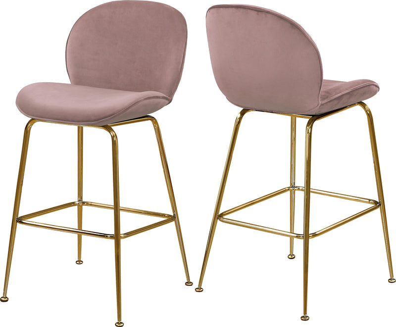 Paris - Stool with Gold Legs (Set of 2)