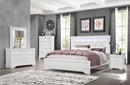 Pompei - 5 Piece King Bedroom Set With LED - White