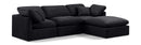 Indulge - Velvet 4 Piece Modular Sectional With Chaise
