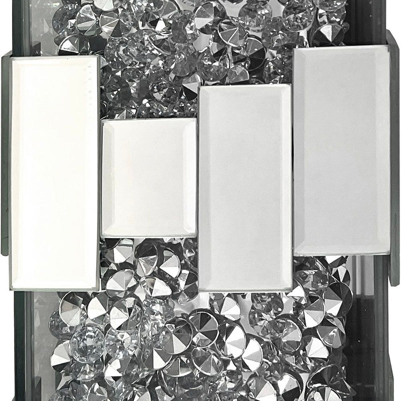 Noralie - 30" Table Lamp - Mirrored & Faux Diamonds