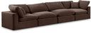 Comfy - Velvet Modular Sofa 4 Seats