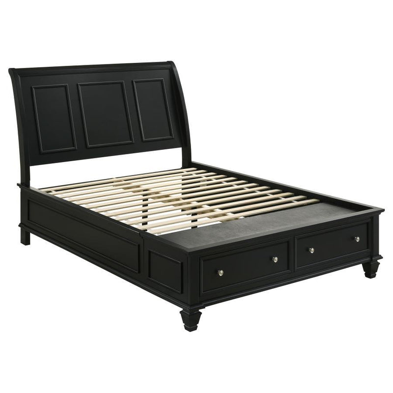 Sandy Beach - Storage Sleigh Bed