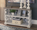 Havalance - Console Sofa Table - Gray / White