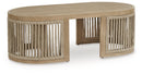 Serena Shores - Rectangular Cocktail Table - Beige