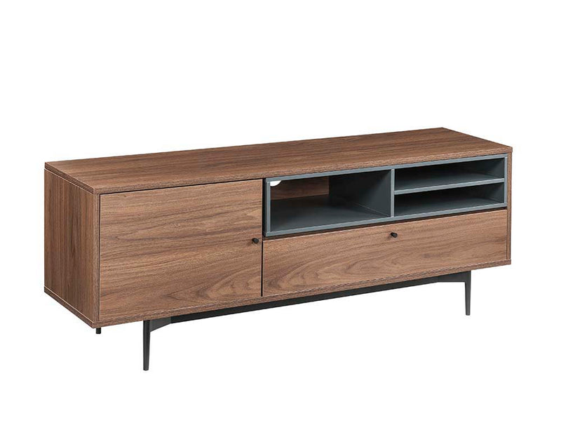 Hattie - TV Stand - Rustic Walnut Finish