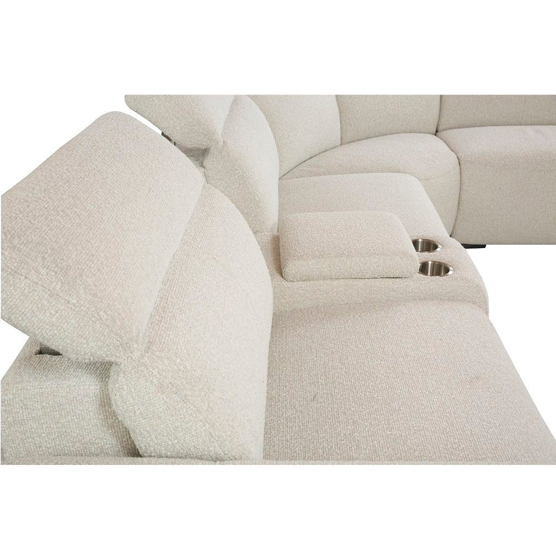 Dayana - Power Motion Sectional Sofa - Beige