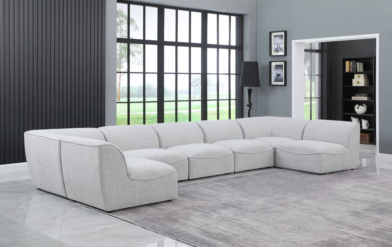 Miramar - Modular Sectional 7 Piece - Gray