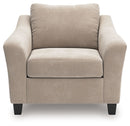Willarae - Chair And A Half - Taupe