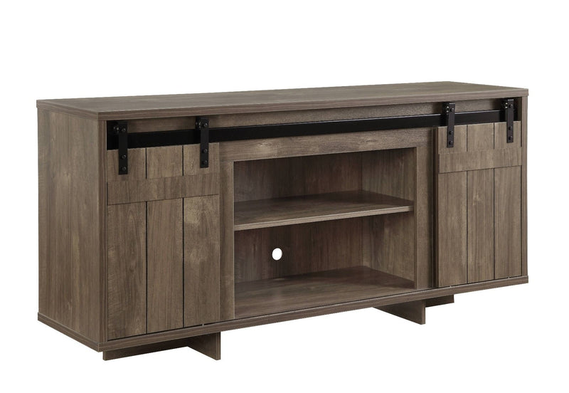 Bellarosa - TV Stand - Gray Washed