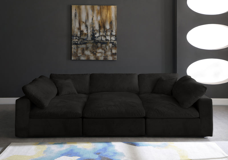 Cozy - Modular Sectional Cloud - Black