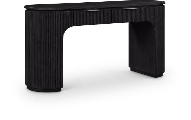Astrid - Solid Wood And Oak Veneer Desk