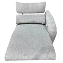 Fullar - RAF Modular Power Motion Recliner - Light Gary Chenille