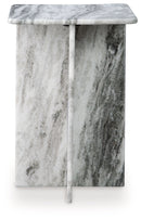 Keithwell - Square Accent Table - Gray