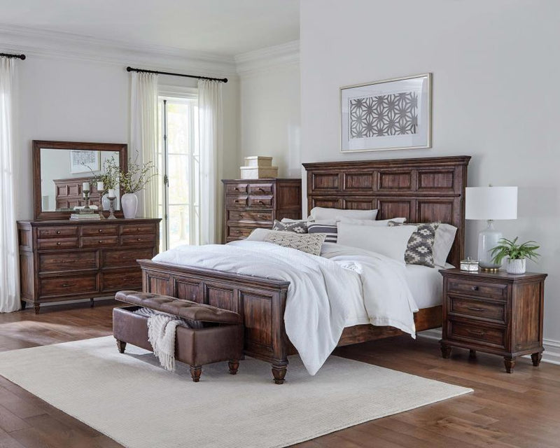 Avenue - Wood Panel Bed