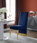 Porsha - Dining Chair with Gold Legs (Set of 2)