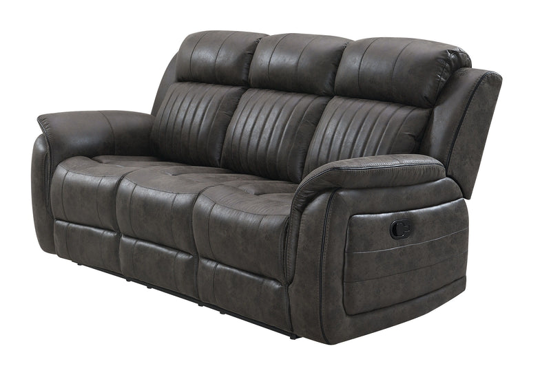 U8517 - Reclining Sofa - Charcoal