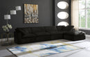 Cozy - 5 Piece Modular Sectional With Chaise