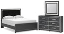 Zuraleus - Upholstered Panel Bedroom Set
