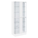 Cabra - 4-door LED Curio Display Cabinet