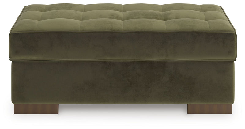 Caspian-Town - Olive - Oversized Accent Ottoman