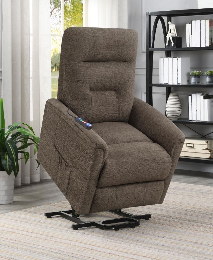 Henrietta - Upholstered Power Lift Massage Chair