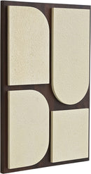 Icon - Mango Wood 4 Piece Wall Art