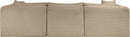 Shaggy - Fabric 4 Piece Modular Sectional