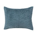 Bari - Velvet Sham - Stone Blue