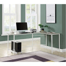 Bambina - Computer Desk - Gray & White