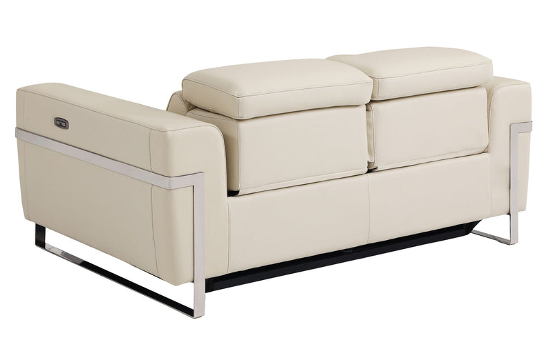 989 - Power Reclining Loveseat With Power Headrest