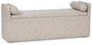 Galliden - Large Upholstered Dining Room Bench - Beige