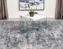 Opal - Rectangular Glass Frame Table