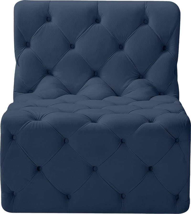 Tuft - Armless Chair - Navy