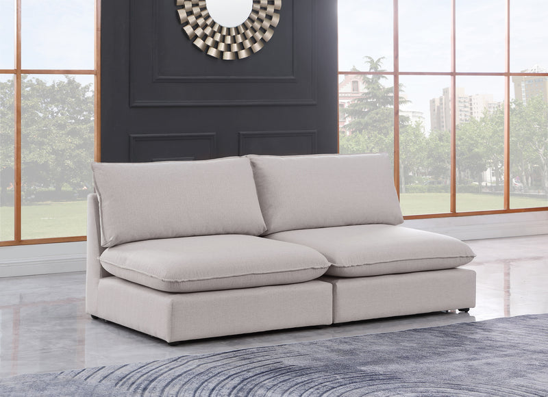 Mackenzie - Modular Sofa Armless - 2 Seats