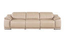 2679 - Genuine Leather Sofa With 3 Power Recliners